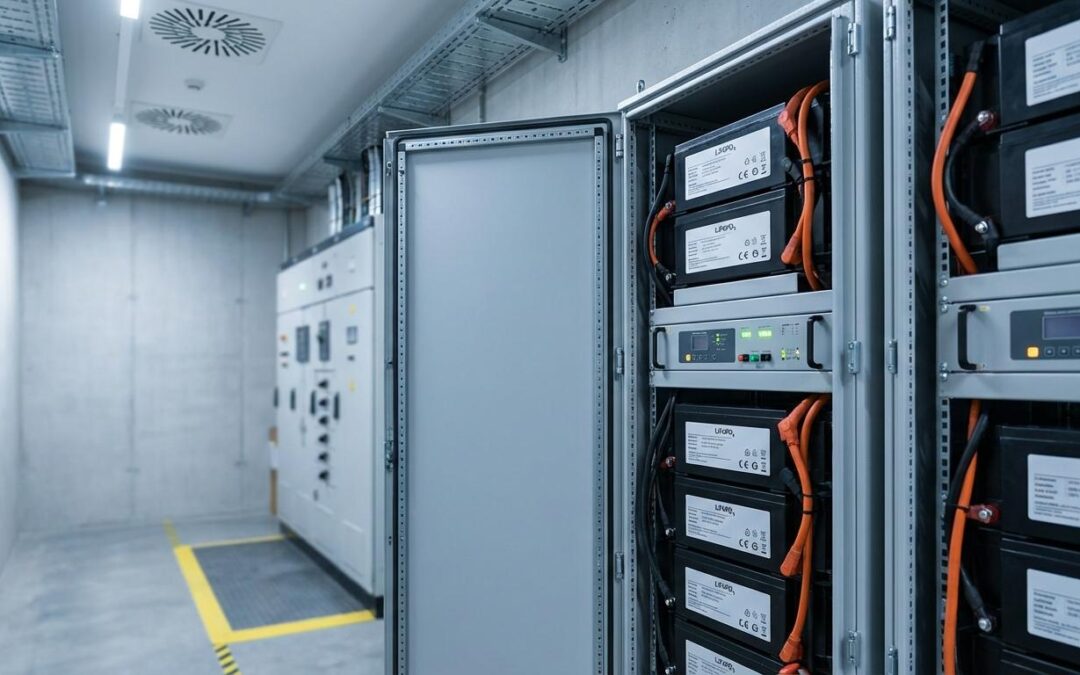 batterilagring solceller erhverv